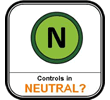 Controls in neutral?