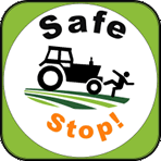 Safe stop logo