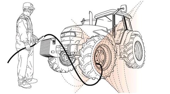 Explosion trajectory