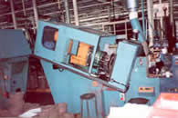 Multiple spindle drilling machine