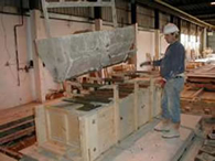 Filling a mould