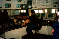 View of the control booth (internal)