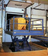 Treated scissor lift