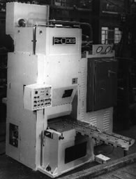 Hydraulic guillotine after isolation