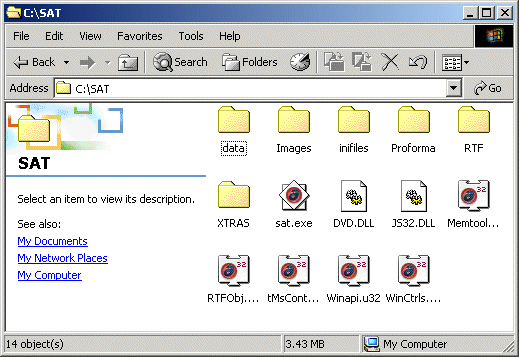 screenshot of windows explorer