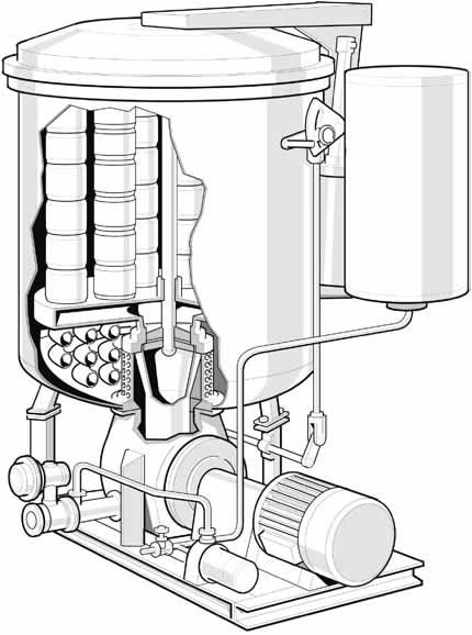 Vertical cylindrical high temperature dyeing machine for yarn packages with quick opening door